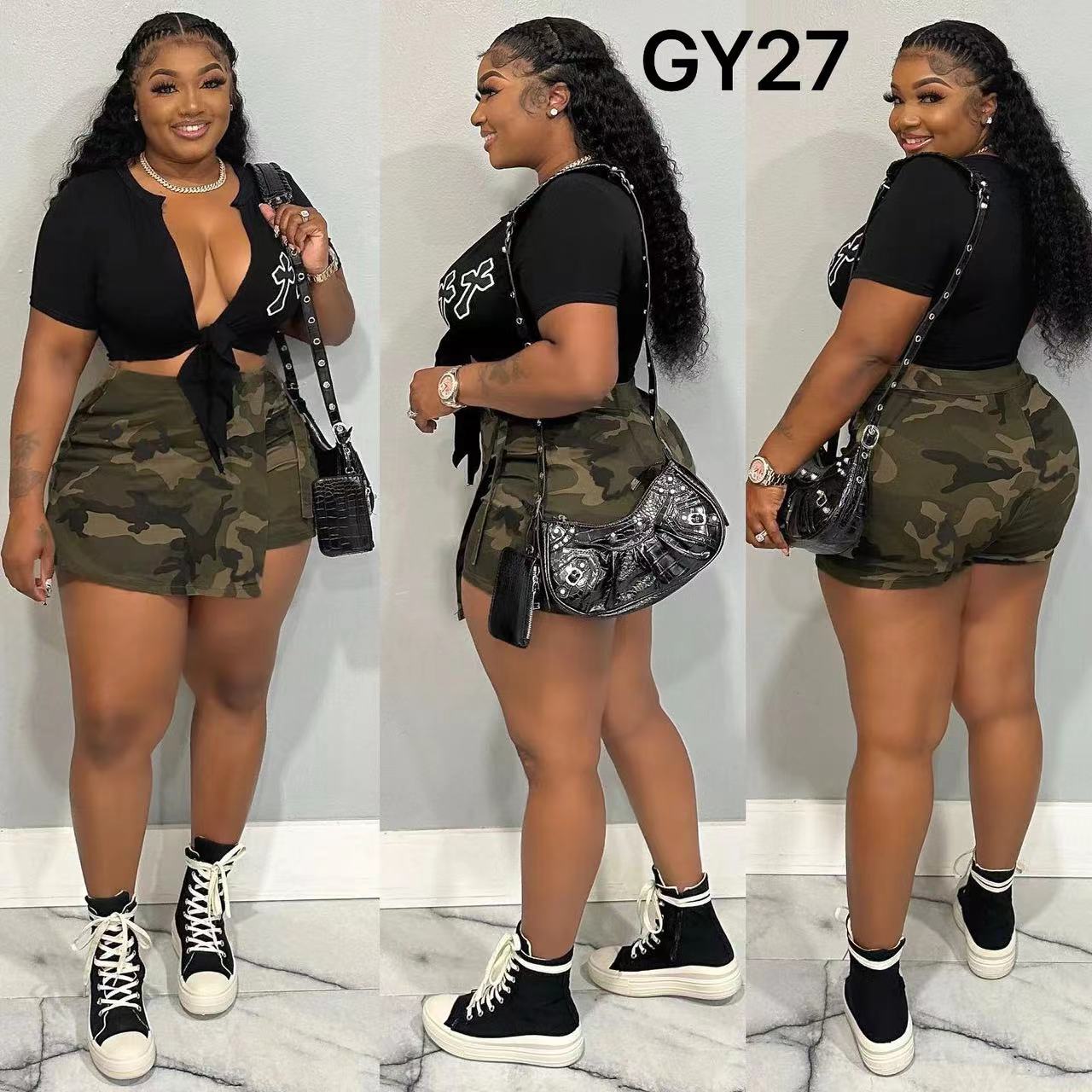 Sexy And Fashionable Plus Size Shorts GY27