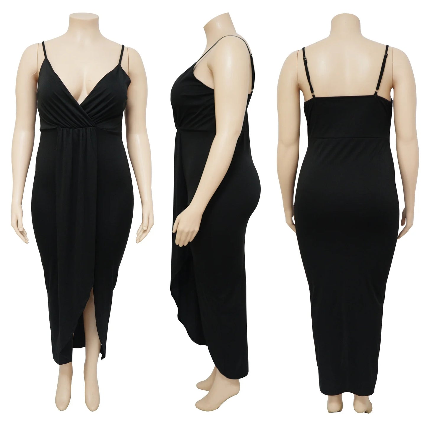 Hot Selling V-Neck Stretch Dress AY2660