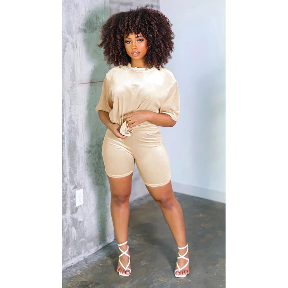 Hot Selling Fashion Casual Comfortable Short Suit AY2633
