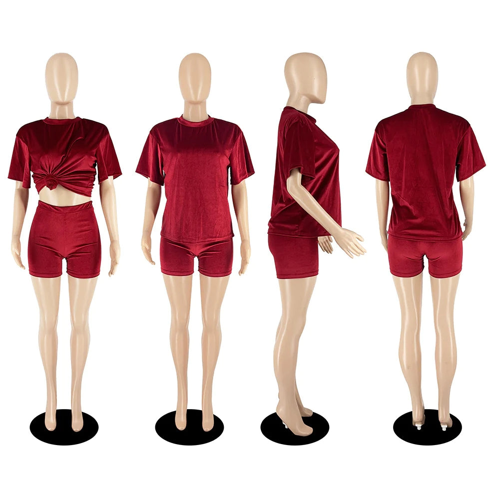 Hot Selling Fashion Casual Comfortable Short Suit AY2633