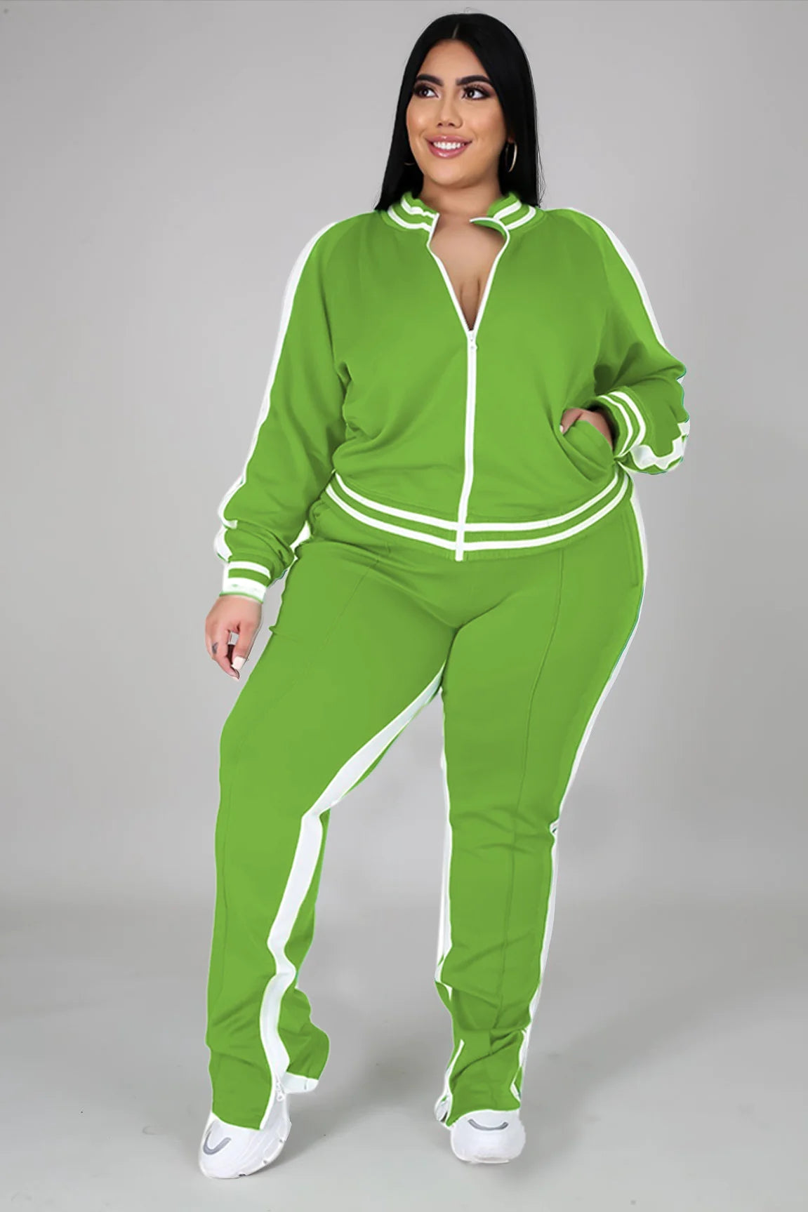 Hot Selling Solid Color Casual Suit(A1144)