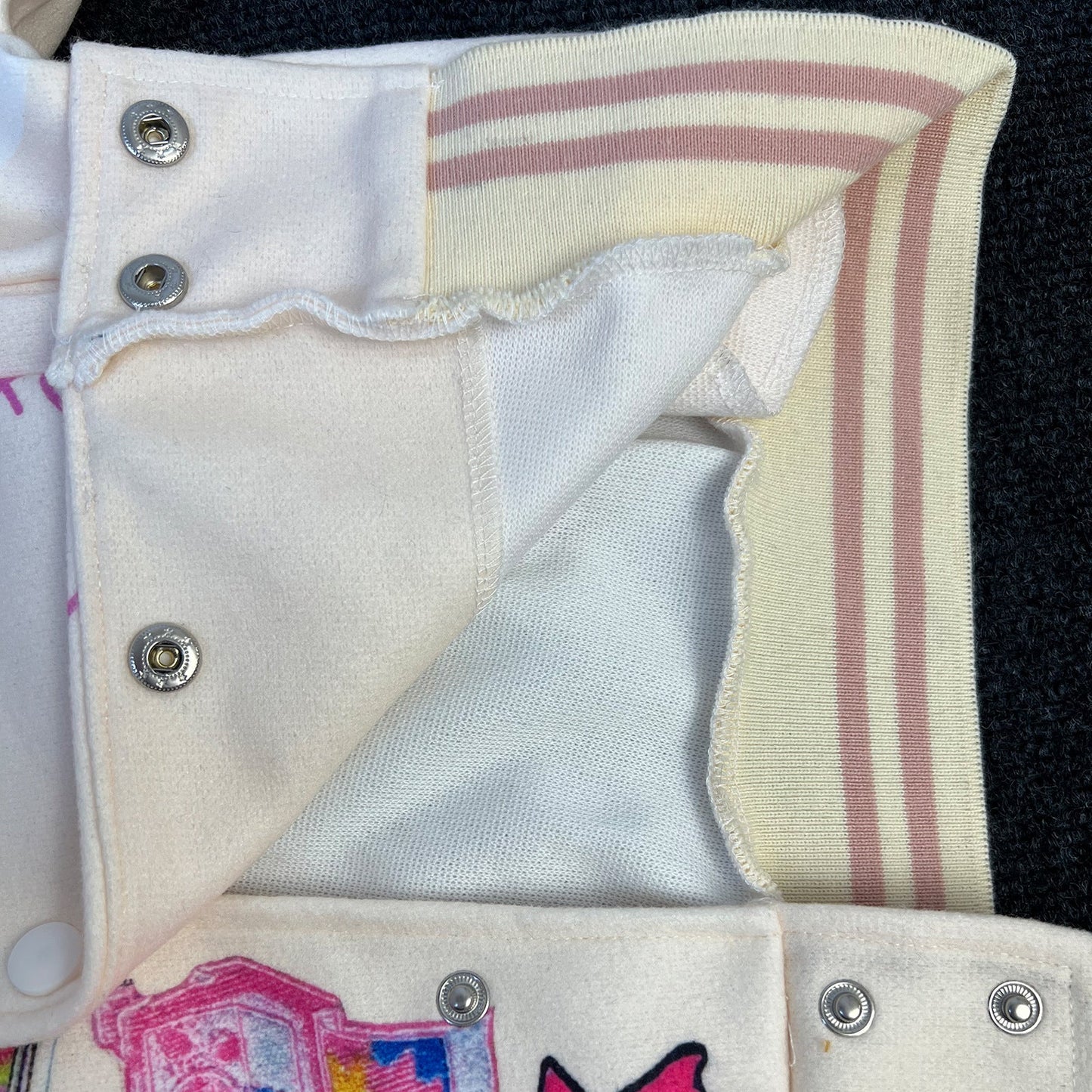 Hot selling fashionable printed baseball jacket AY2628