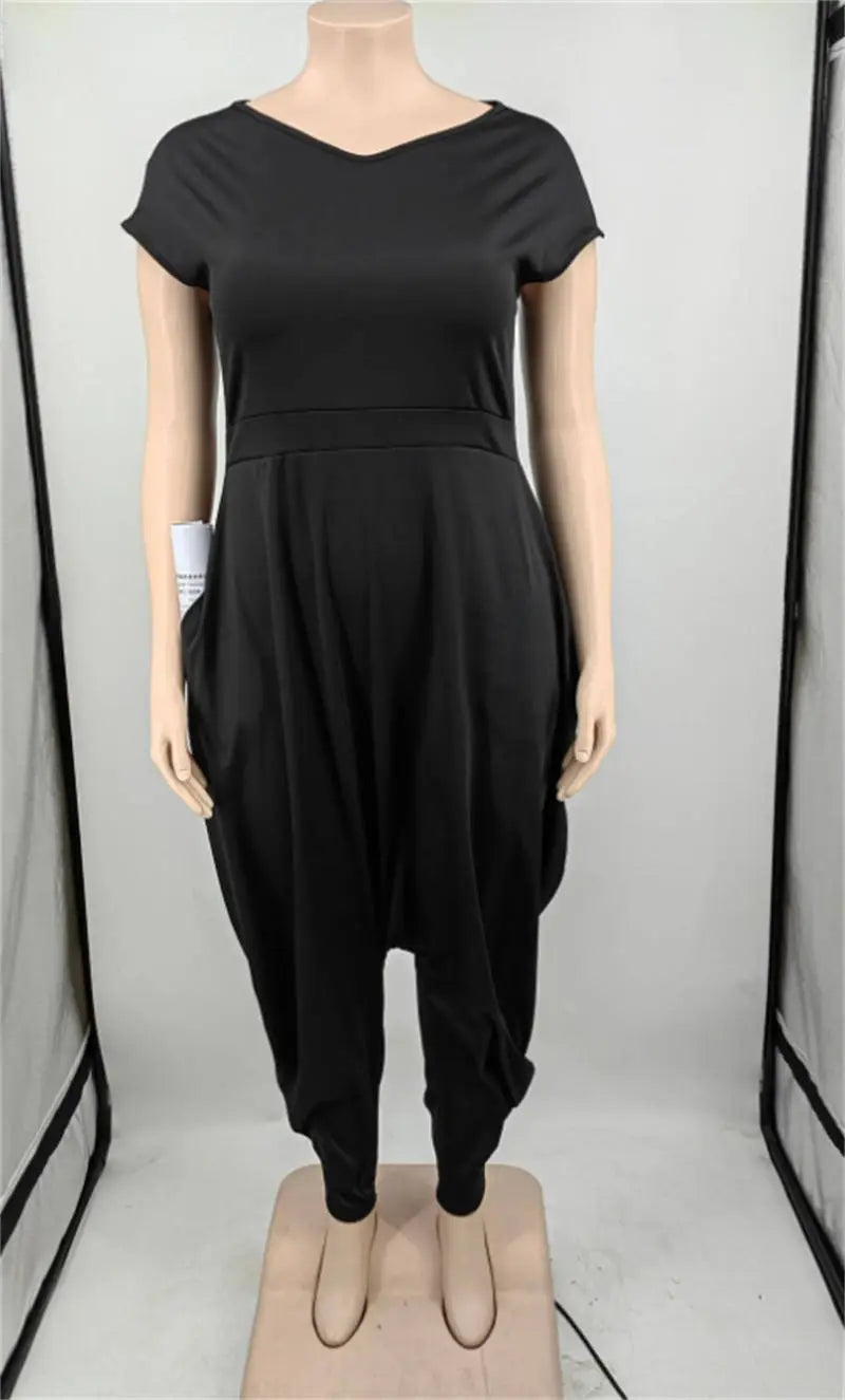 Wholesale Fashion jumpsuit for women plus size:L-5XL
