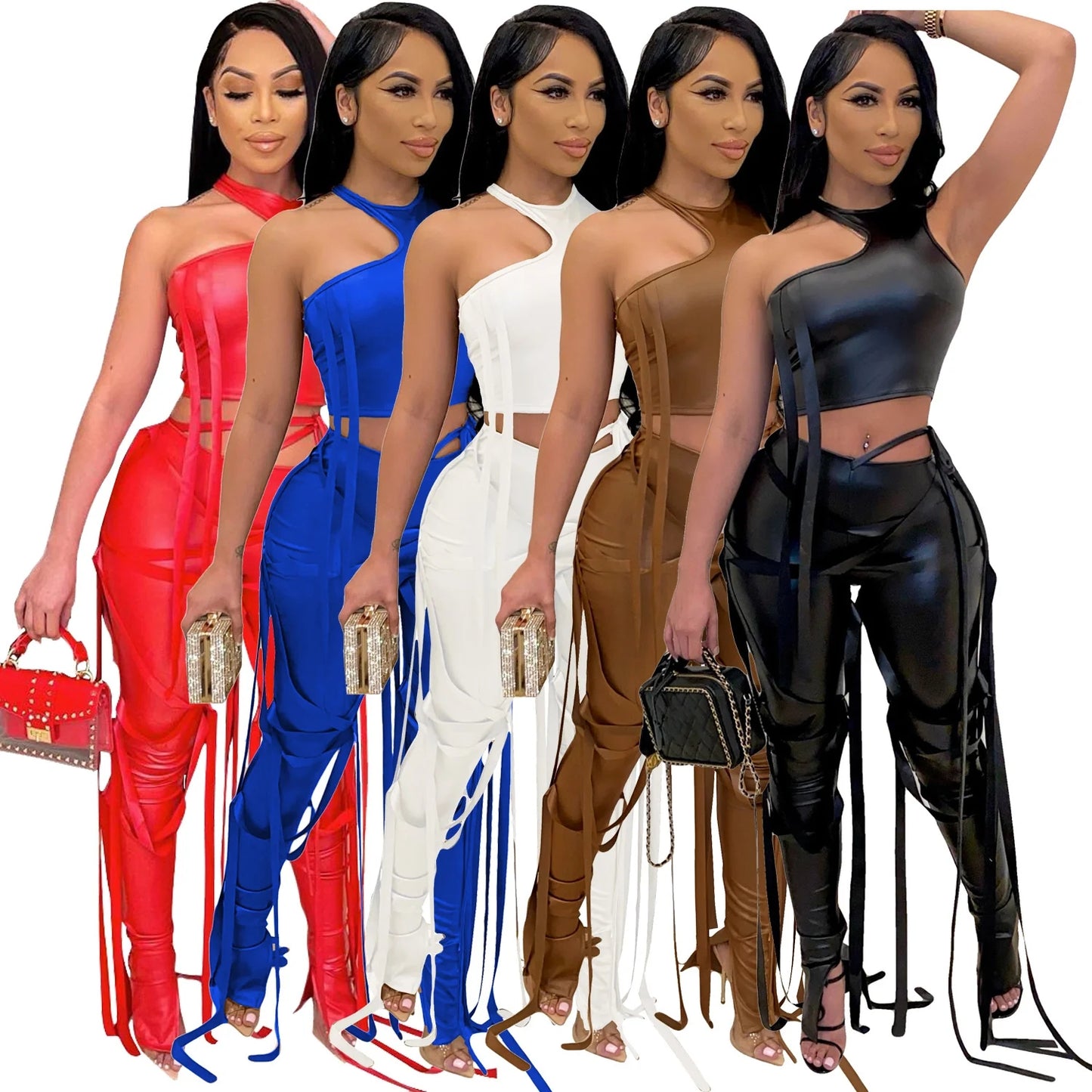 Sexy vest strap suit AY2620