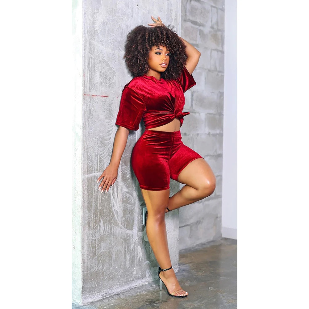 Hot Selling Fashion Casual Comfortable Short Suit AY2633