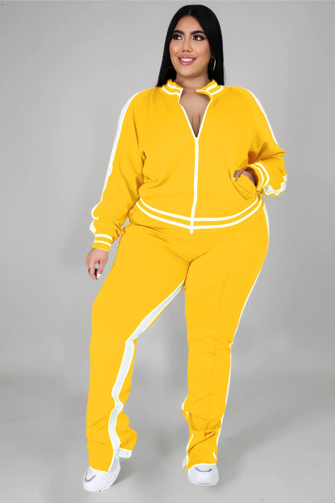 Hot Selling Solid Color Casual Suit(A1144)